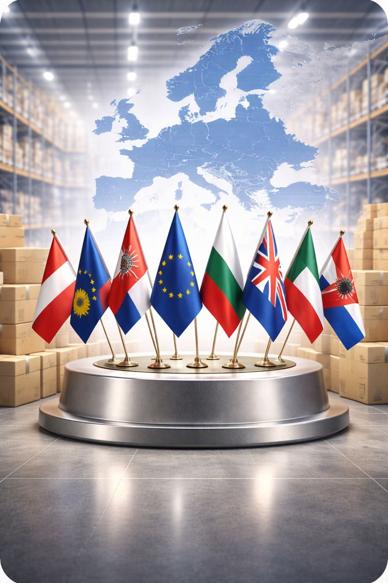 Strong presence across multiple EU markets.